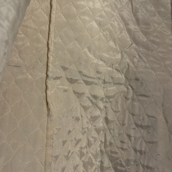 1960s Vintage Raymodes Floral, Quilted Robe House Coat Dress - so cute! - Picture 8 of 8